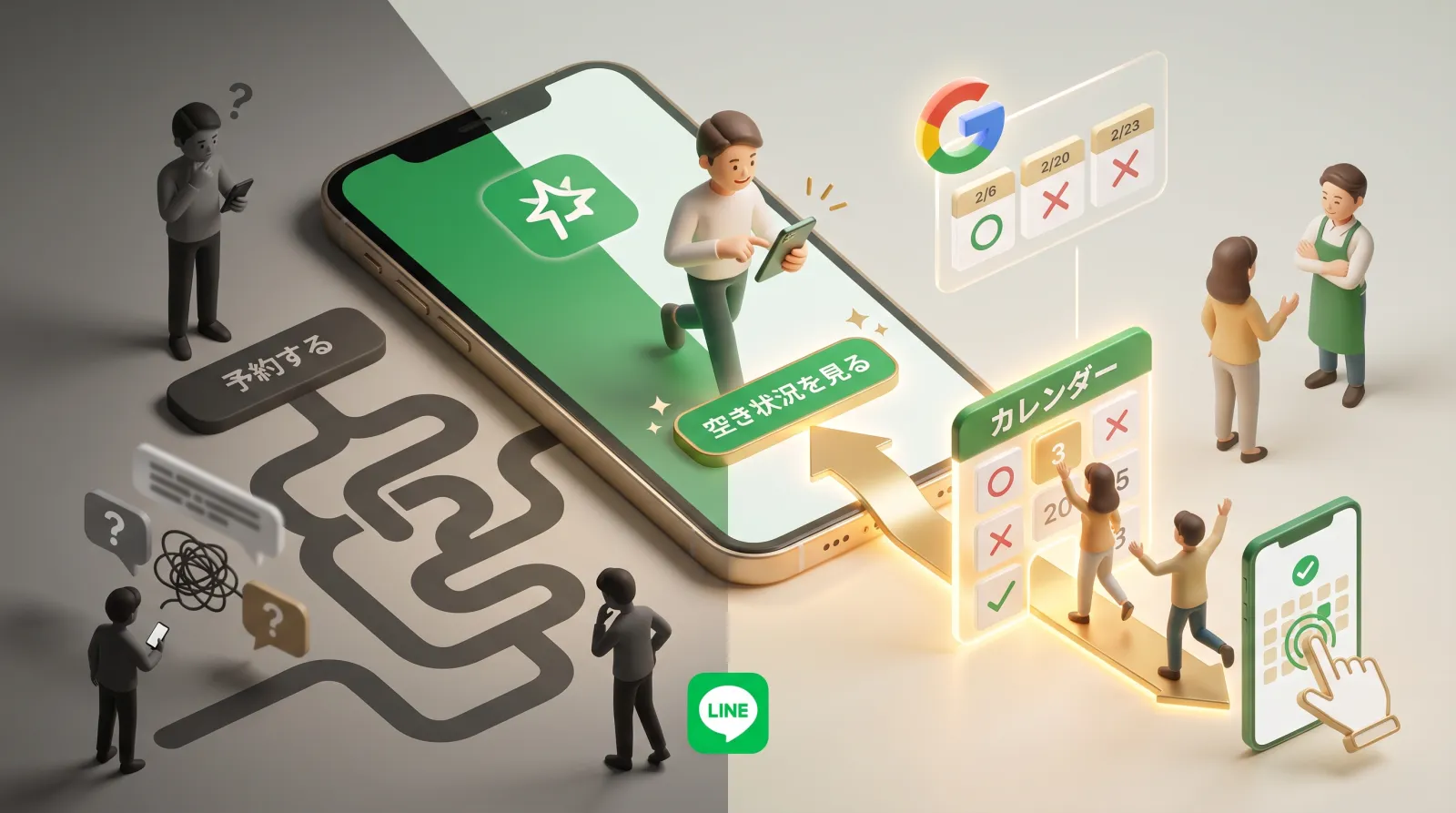 【LINE活用術】「空いてる？」と聞くのが面倒なだけ！リッチメニューで『サイレント離脱』を防ぐ最強のボタン術